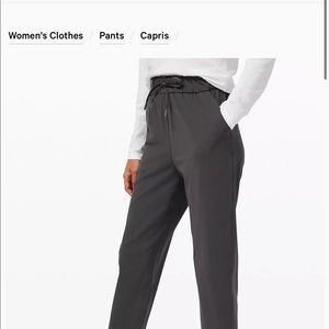 On the fly pant. Graphite grey. Full length. Great condition.
